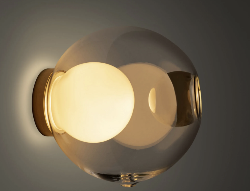 Bocci 28 Wall wandlamp van mondgeblazen glas