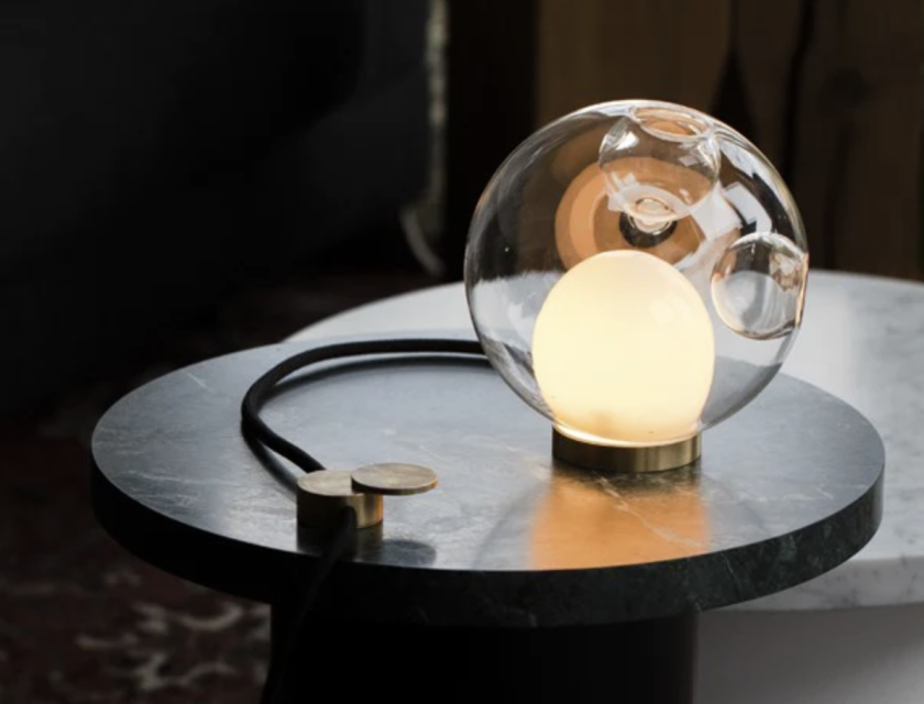 Bocci 28 Table glazen hanglamp als tafelversie