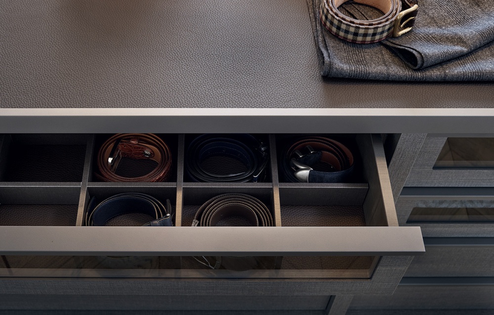 Poliform Senzafine Island with drawers