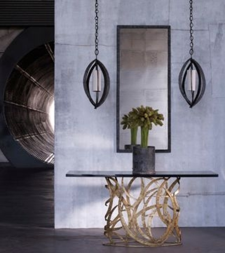 Porta Romana Elliptical Miro Console Table