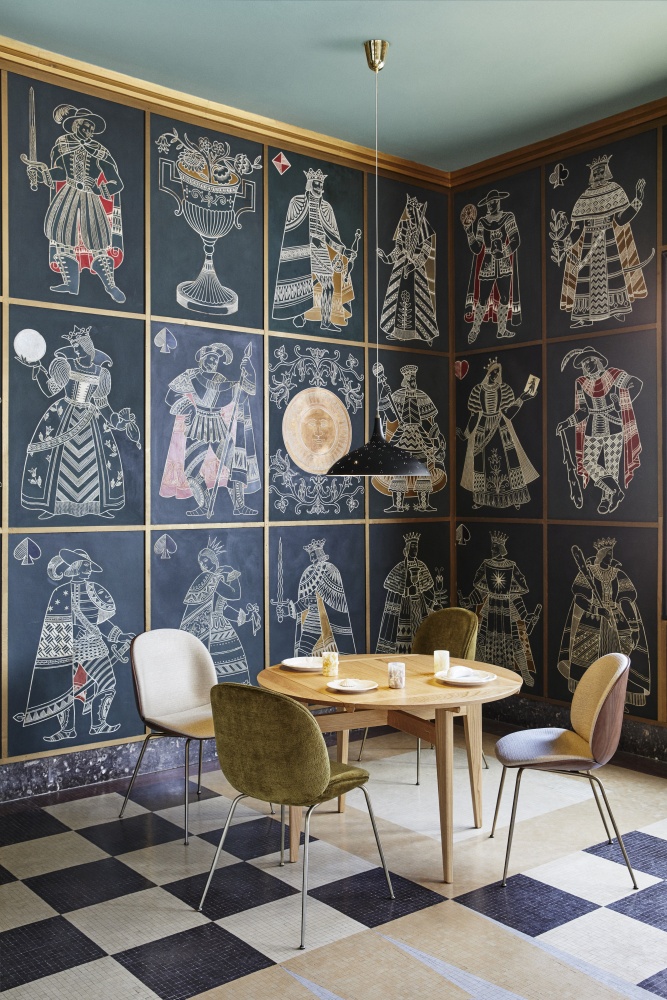 Gubi Beetle dining chair