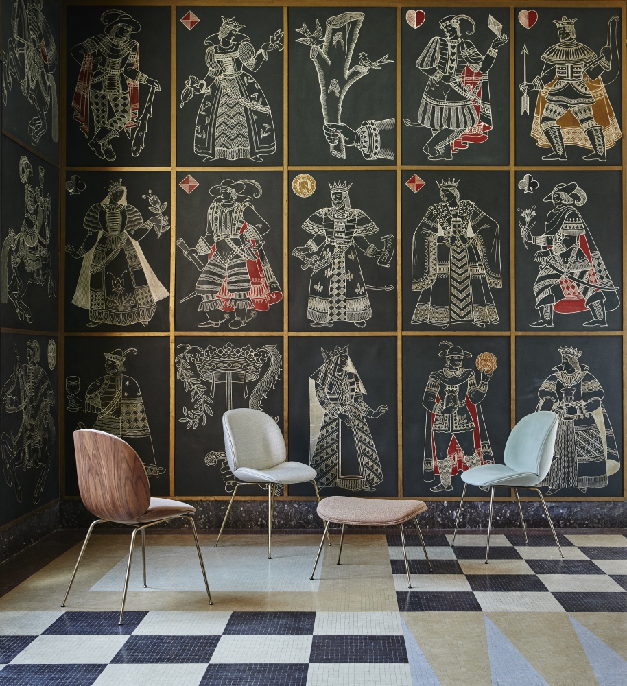 Gubi Beetle dining chair