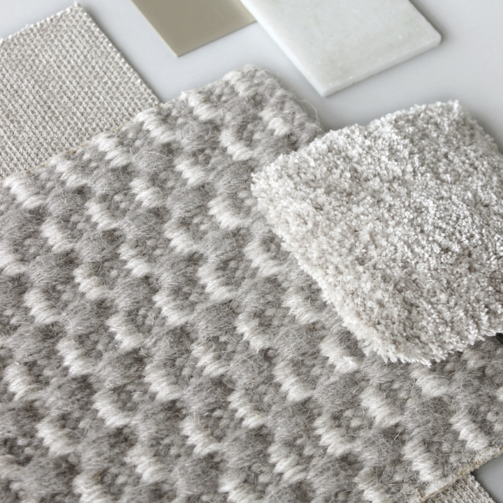 Frankly Amsterdam Bottom Line, minimalistisch wollen vloerkleed